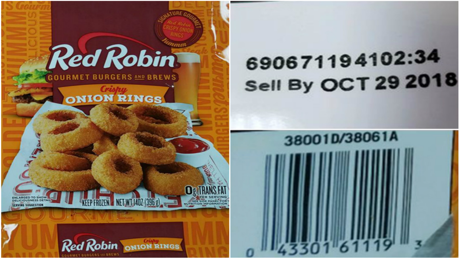 Red Robin Crispy Onion Rings recalled for undeclared allergen